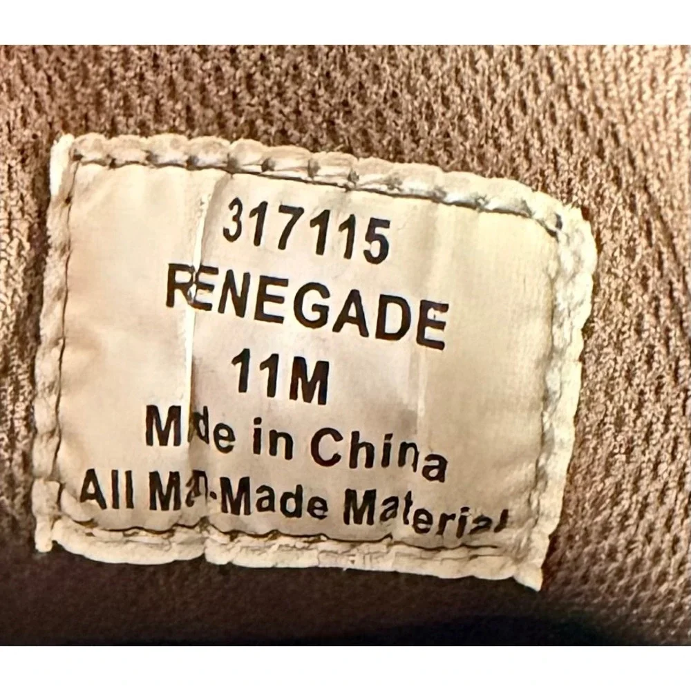 Day Five Renegade Mens Sneakers White Navy Tan Low Top Casual Shoes 317115 11M